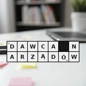 Rozwiązanie krzyżówki: człowiek którego organy zostaną przekazane do przeszczepów po jego śmierci najczęściej osoba ta wyraża zgodę formalną lub nieformalną na pobranie organów za życia - dawca narządów | hasła, synonimy i podpowiedzi Hasło krzyżówkowe człowiek którego organy zostaną przekazane do przeszczepów po jego śmierci najczęściej osoba ta wyraża zgodę formalną lub nieformalną na pobranie organów za życia - dawca narządów – rozwiązanie, synonimy, podpowiedzi i definicje krzyżówkowe